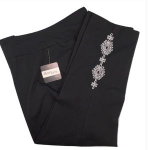 High Fifth Embroidered Pull-on Pants